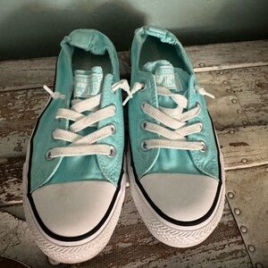 Converse Women's Aqua Sneakers